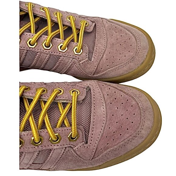 Adidas Originals Womens Size 7 Forum Mauve Pink Magic Sneaker Shoes Pre-Owned - Picture 10 of 11